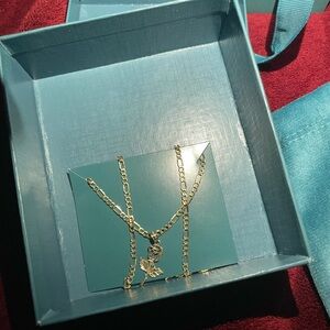 Accidentally In Love Gold Necklace with Charm via the official